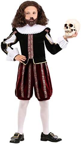 William Shakespeare Halloween Costume for Boys