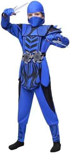 Spooktacular Kids Ninja Halloween Costume Boys