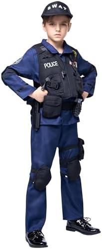 Spooktacular Creations SWAT Police Officer Costume for Kids