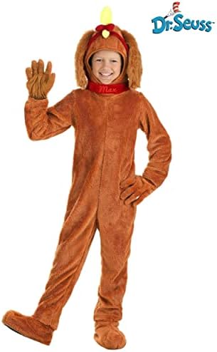 Dr Seuss The Grinch Max Pajama Party Costume for Kids -Festive Fun