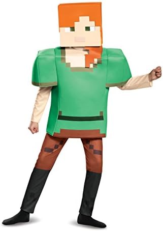 Alex Deluxe Minecraft Costume for Boys