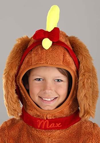 Dr Seuss The Grinch Max Pajama Party Costume for Kids -Festive Fun