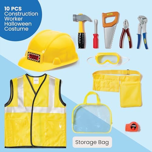 Construction Worker Kids Costume