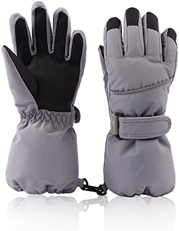 JANGANNSA Waterproof Child Ski Gloves Perfect