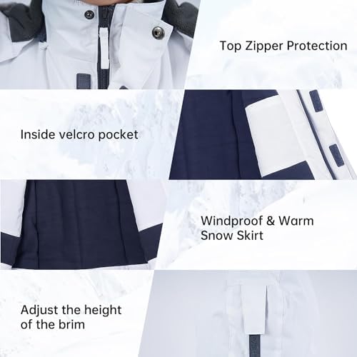 Endirad Boys Waterproof Ski Jacket