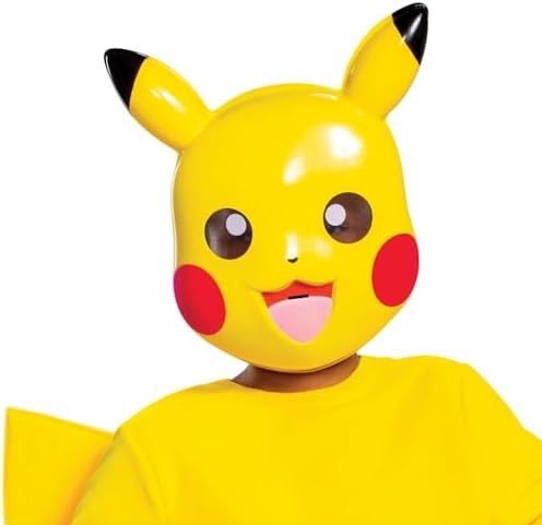 Disguise Pikachu Costume Classic Child Ages 3-5 One Piece Prime costume variants