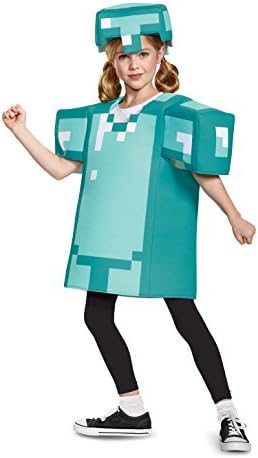Armor Classic Minecraft Costume Blue Medium 7-8
