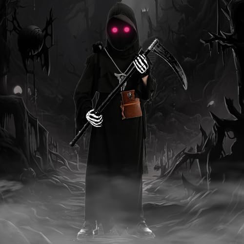 Scary Halloween Grim Reaper Cosplay Costume