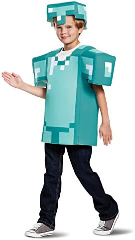 Armor Classic Minecraft Costume Blue Medium 7-8