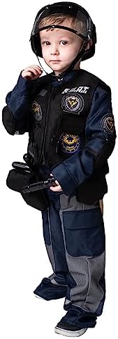 Spooktacular Creations SWAT Police Officer Costume for Boys