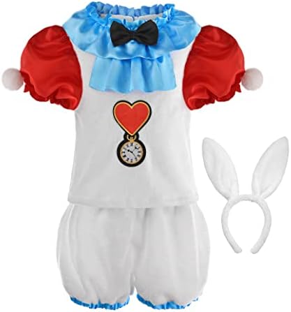 ReliBeauty Bunny Costume Wonderland for Kids