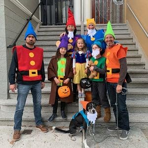 Snow White and Seven Dwarfs Costume Set for Kids