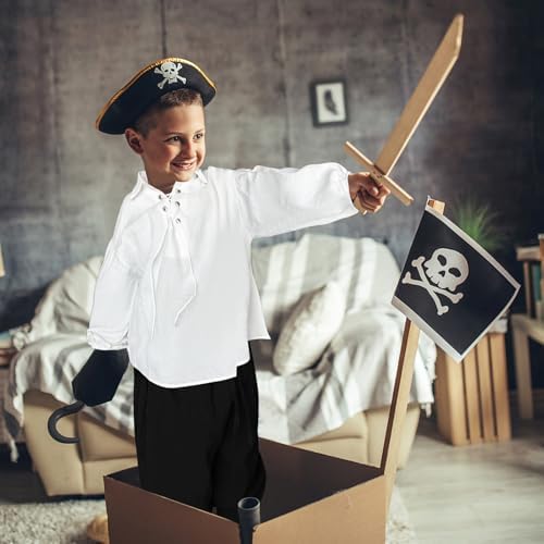 Boys Medieval Pirate Kids Halloween Costume Set