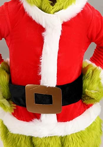 Grinch Santa Toddler Costume for Boys