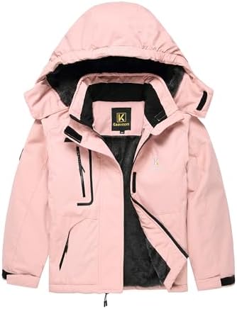 Keevoom Girls Ski Jacket Warm Windproof