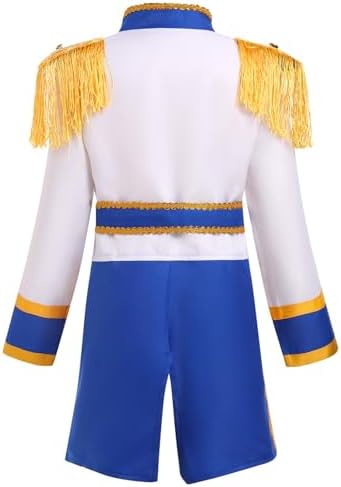 FYMNSI Kids Boys Halloween Medianeval Knight Prince Costume