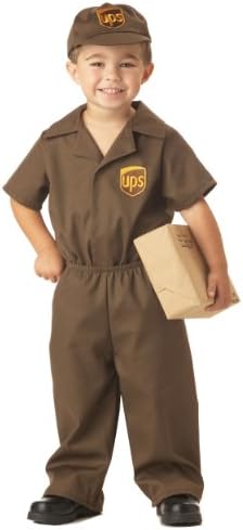 Little Boys UPS Guys in Action 4-6