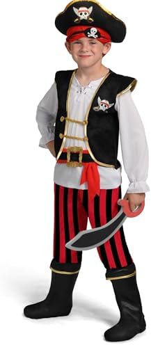 Spooktacular Pirate Costume Set for Boys Halloween