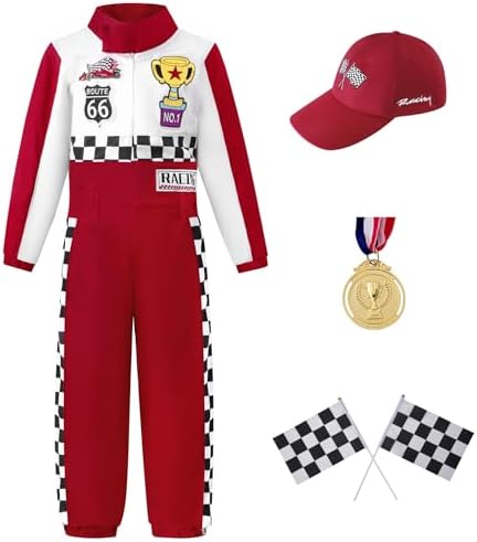 Exclusive Race Car Driver Costume for Kids