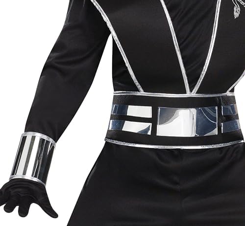 Fun World Boys Mirror Ninja Silver Costume