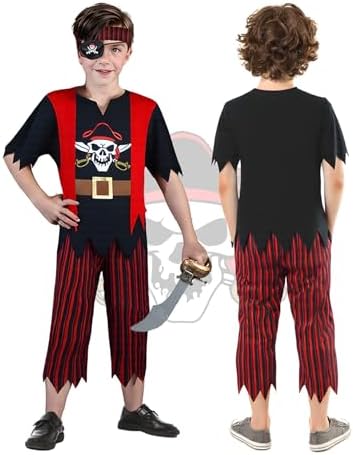 Boys Pirate Costume Set