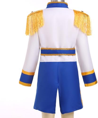 FYMNSI Kids Boys Halloween Medianeval Knight Prince Costume