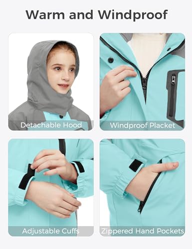 Wantdo Girls Ski Jacket