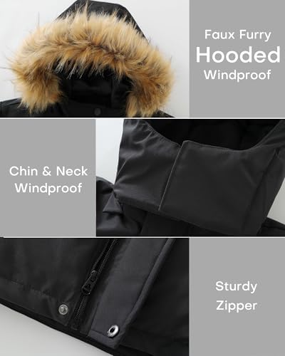 Wantdo Girls Snow Jacket
