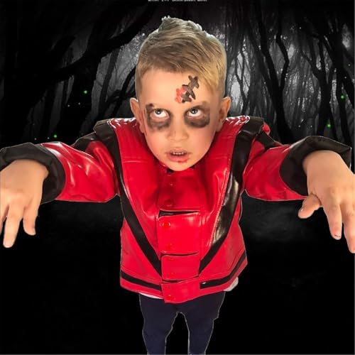Michael Dance Show Jacket for Kids Red 7T
