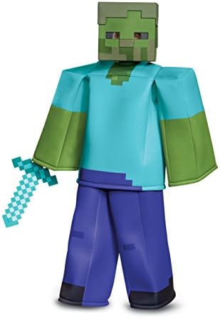 Zombie Minecraft Prestige Boys Costume