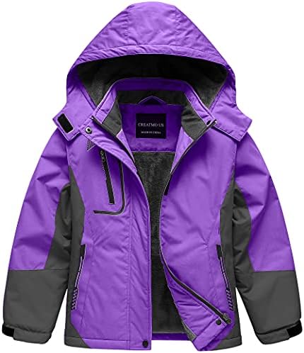 Girls Waterproof Ski Jacket