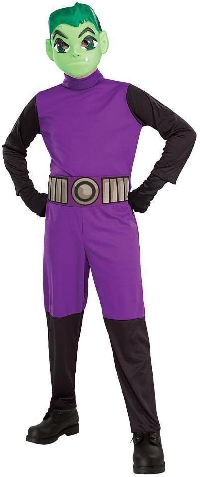 FAQs costume - Rubies Teen Titans GO Beast Boy costume
