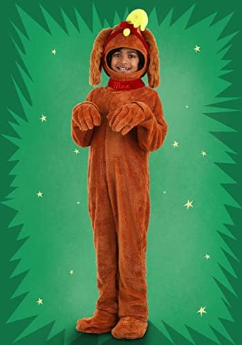 Dr Seuss The Grinch Max Pajama Party Costume for Kids -Festive Fun