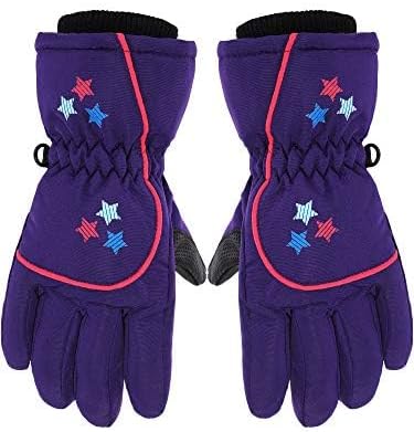 Kids Snow Ski Gloves Waterproof Warm for Winter