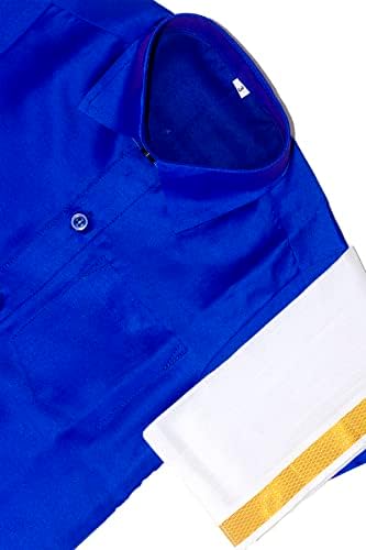 Chandrakala Kids Shirt With Mundu Set for Boy 1
