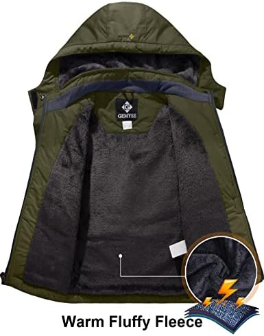 Warm Waterproof Ski Jacket for Boys