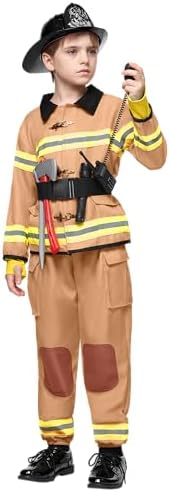 Spooktacular Creations Halloween Boys Fireman Costume Set