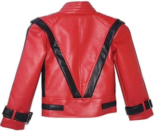 Michael Dance Show Jacket for Kids Red 7T