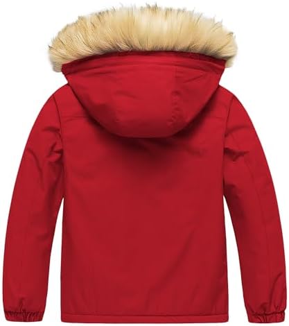 Warm Waterproof Ski Jacket for Girls