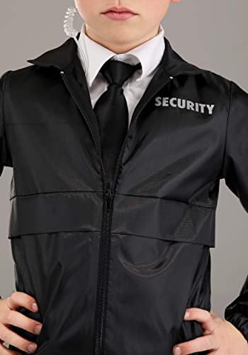 Kids Security Guard Costume Fun Easy Play