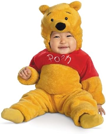 Winnie The Pooh Deluxe 2-Sided Plush Jumpsuit Costume Toddler