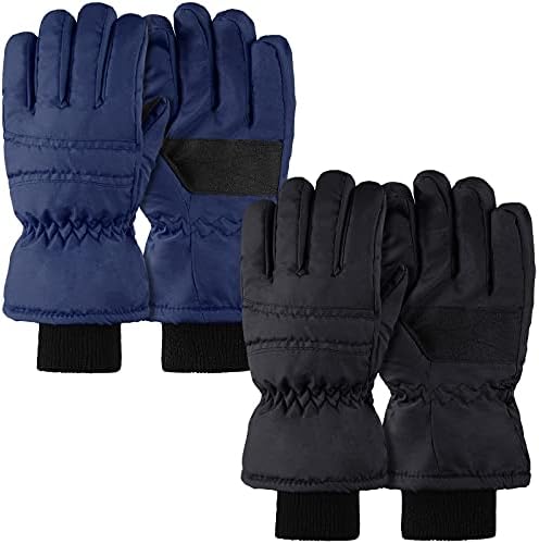 Geyoga Snow Gloves for Kids equipe geomtrica
