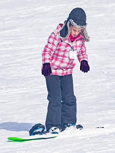 Kids Snow Ski Gloves Waterproof Warm for Winter
