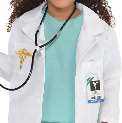 Amscan Doctor Costume for Kids 1 Set