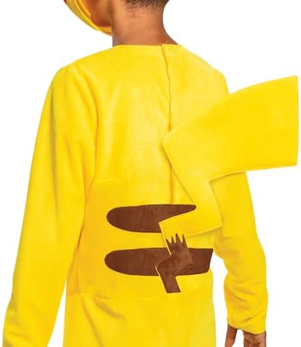 Disguise Pikachu Costume Classic Child Ages 3-5 One Piece Prime costume variants