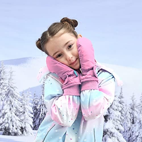 SimpliKids Girls Childproof Snow Gloves