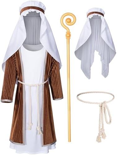 TOKYO REVENGERS Kids Nativity Shepherd Costume Set