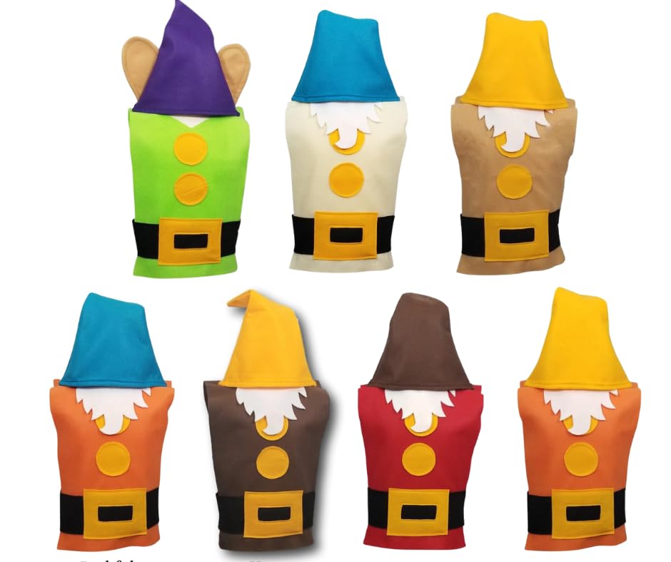 Snow White and Seven Dwarfs Costume Set for Kids