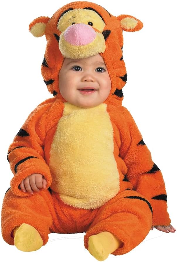 Tigger Halloween Plush Jumpsuit Costume for Birthdays Trades