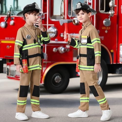 Fire Hero Kids Costume Toy Set for Halloween and Year-Round Play